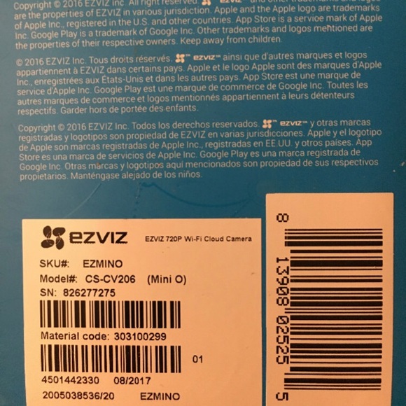 EZVIZ Indoor WiFi Security Camera - Picture 3 of 3